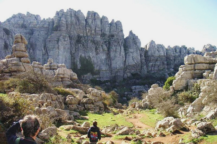 El Torcal in Antequera has signposted walks